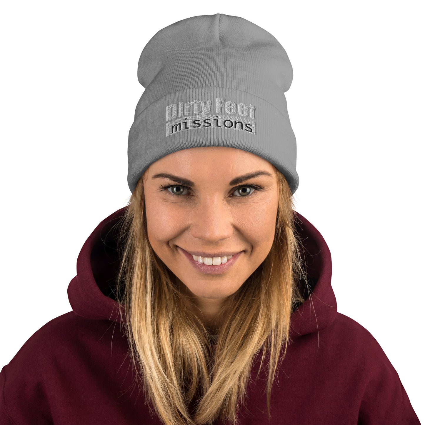 New DFM Logo Embroidered Beanie