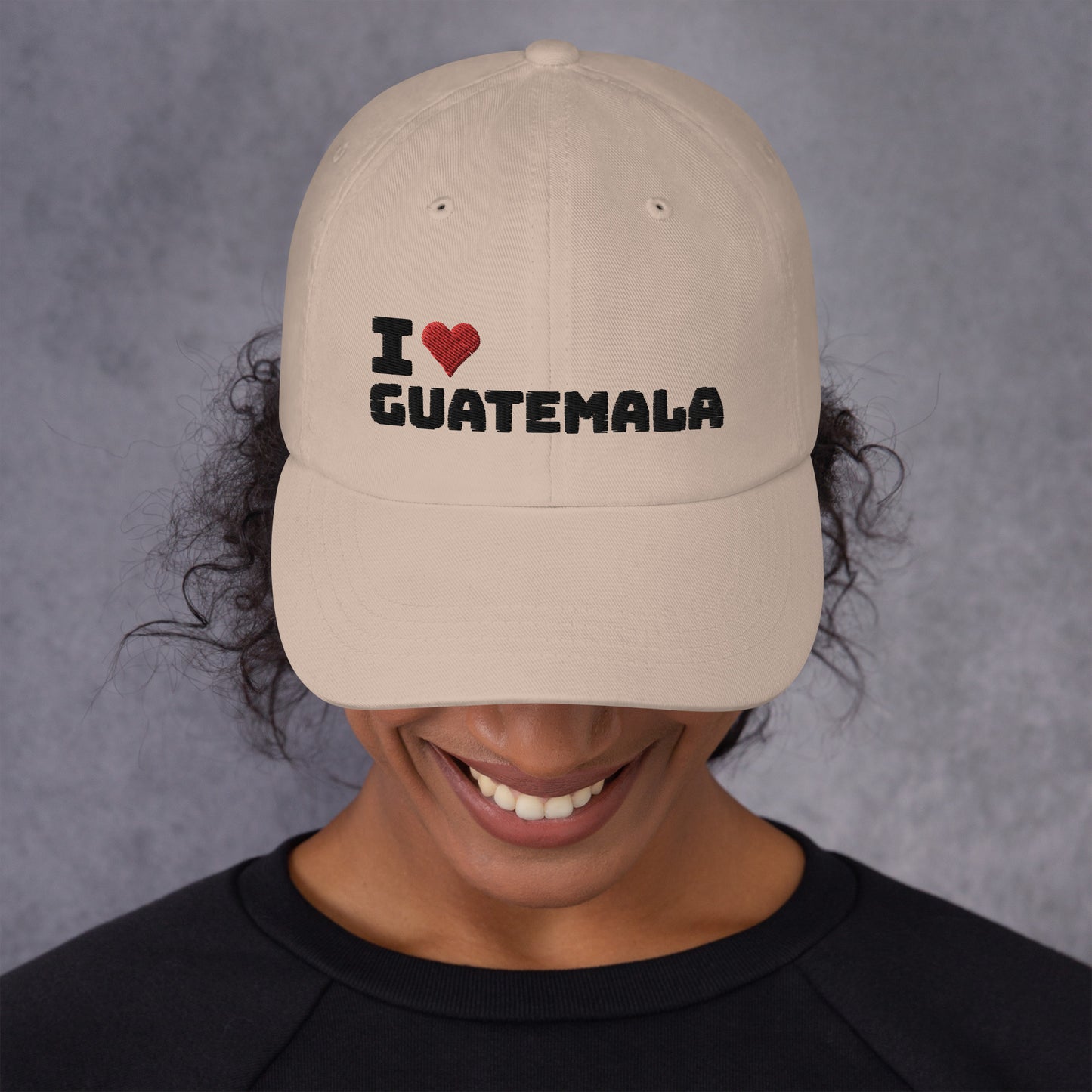 I Love Guatemala Dad hat