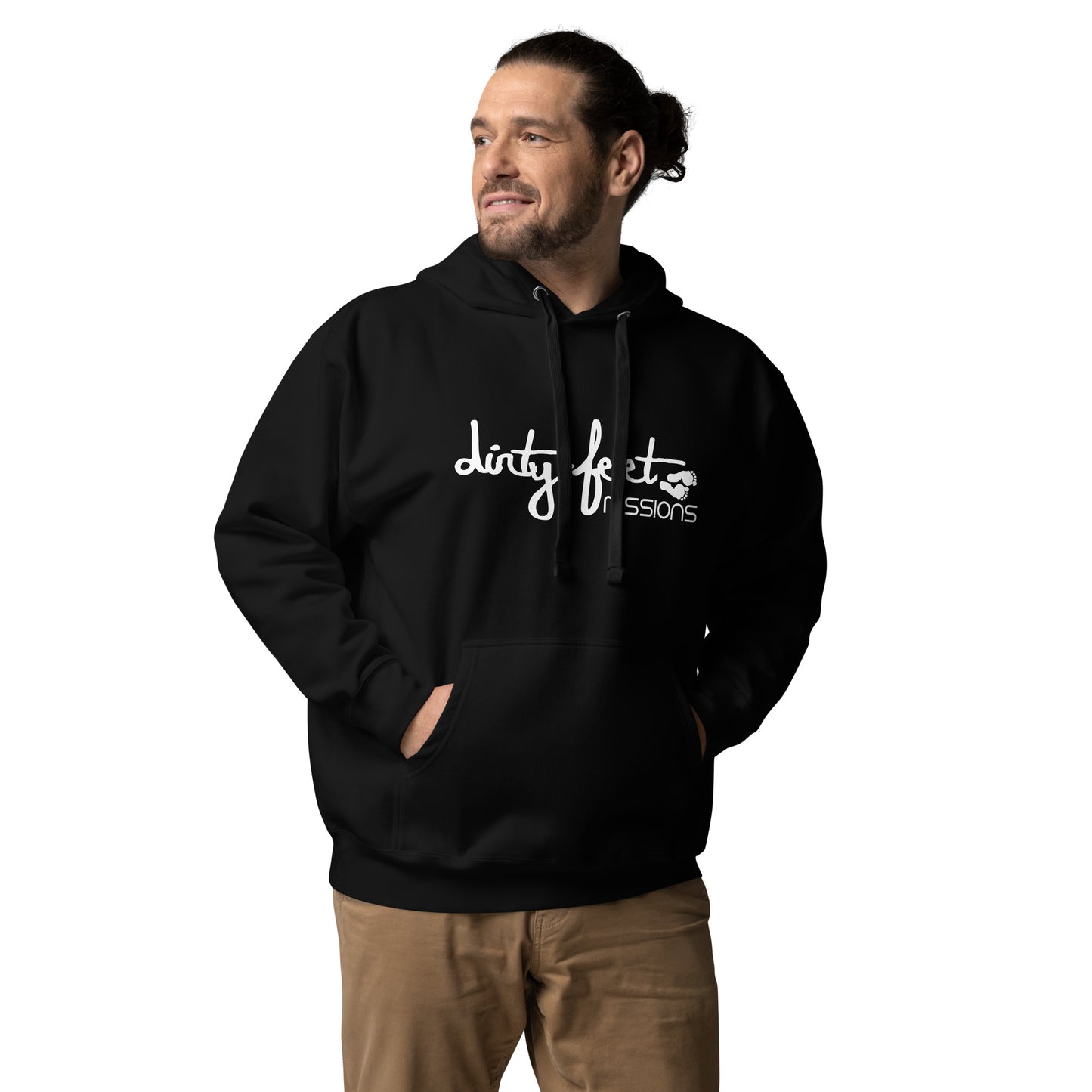 Dirty Feet Classic Unisex Hoodie