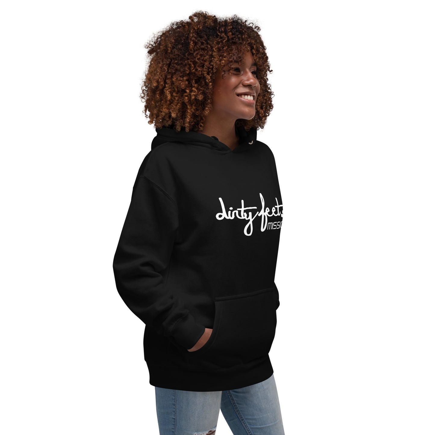 Dirty Feet Classic Unisex Hoodie