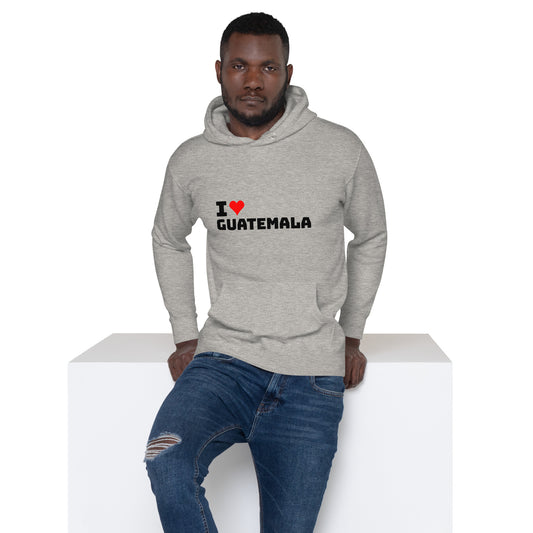 I Love Guatemala Unisex Hoodie