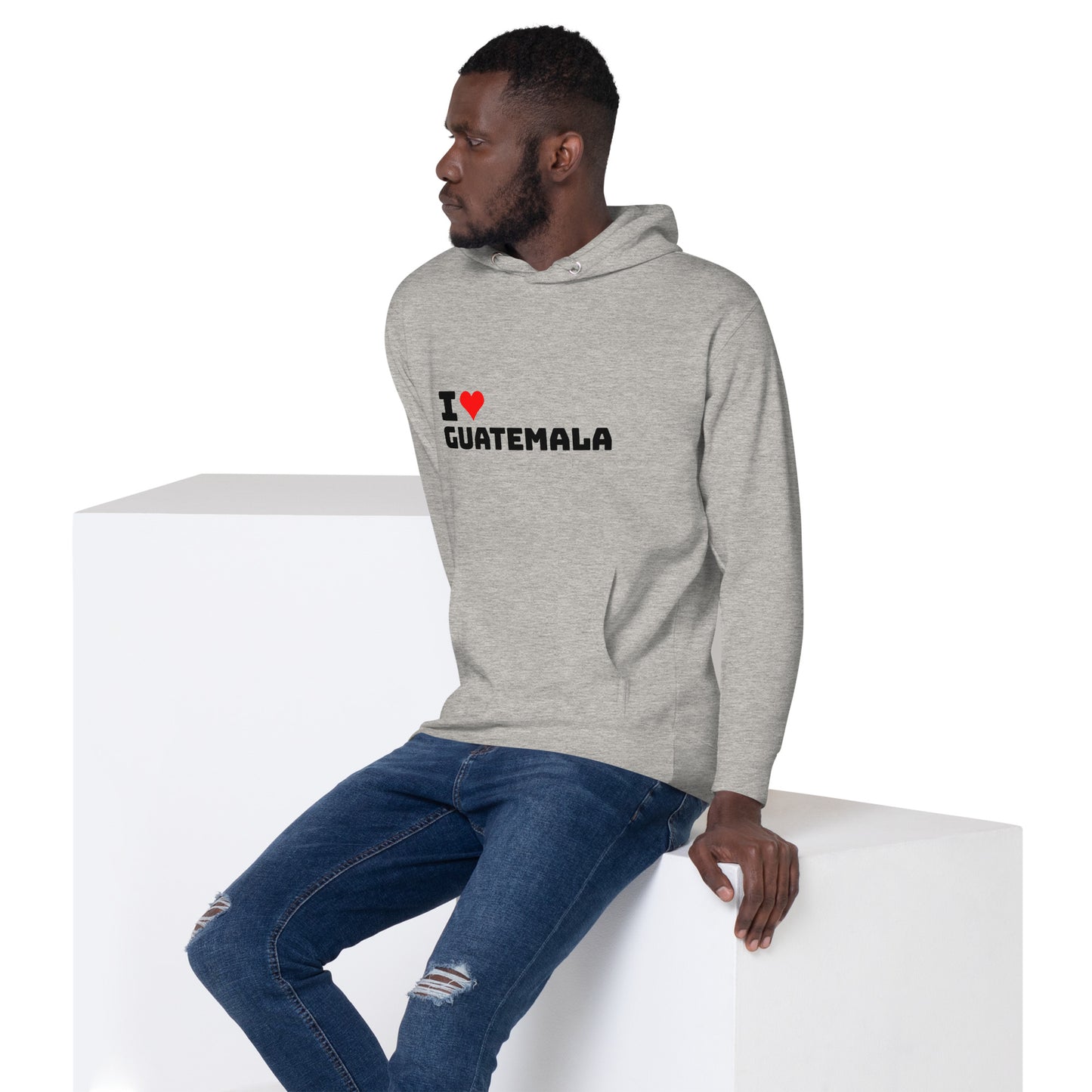 I Love Guatemala Unisex Hoodie