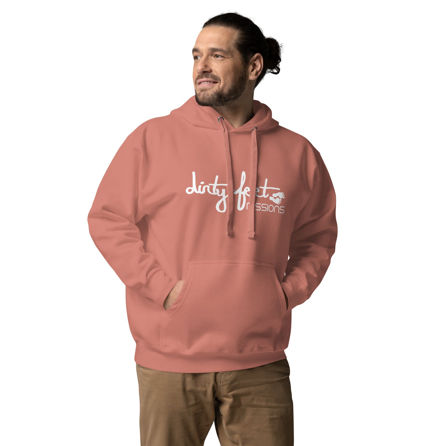 Dirty Feet Classic Unisex Hoodie