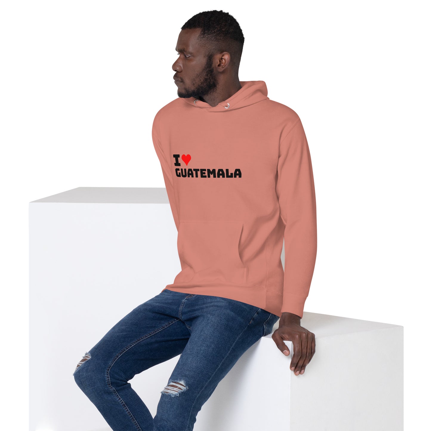 I Love Guatemala Unisex Hoodie