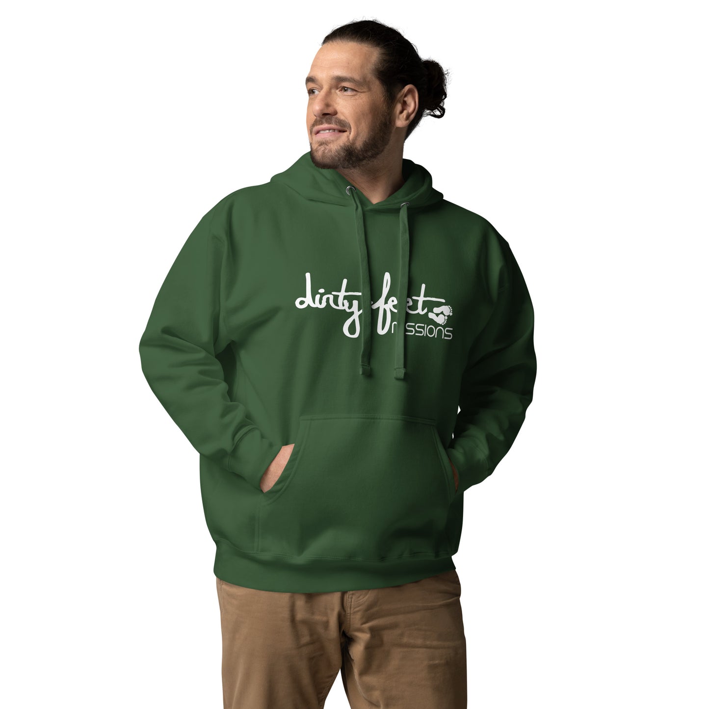 Dirty Feet Classic Unisex Hoodie