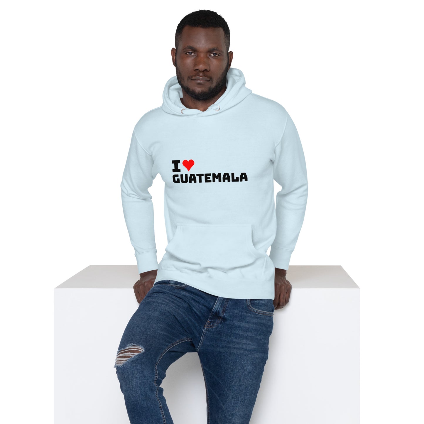 I Love Guatemala Unisex Hoodie