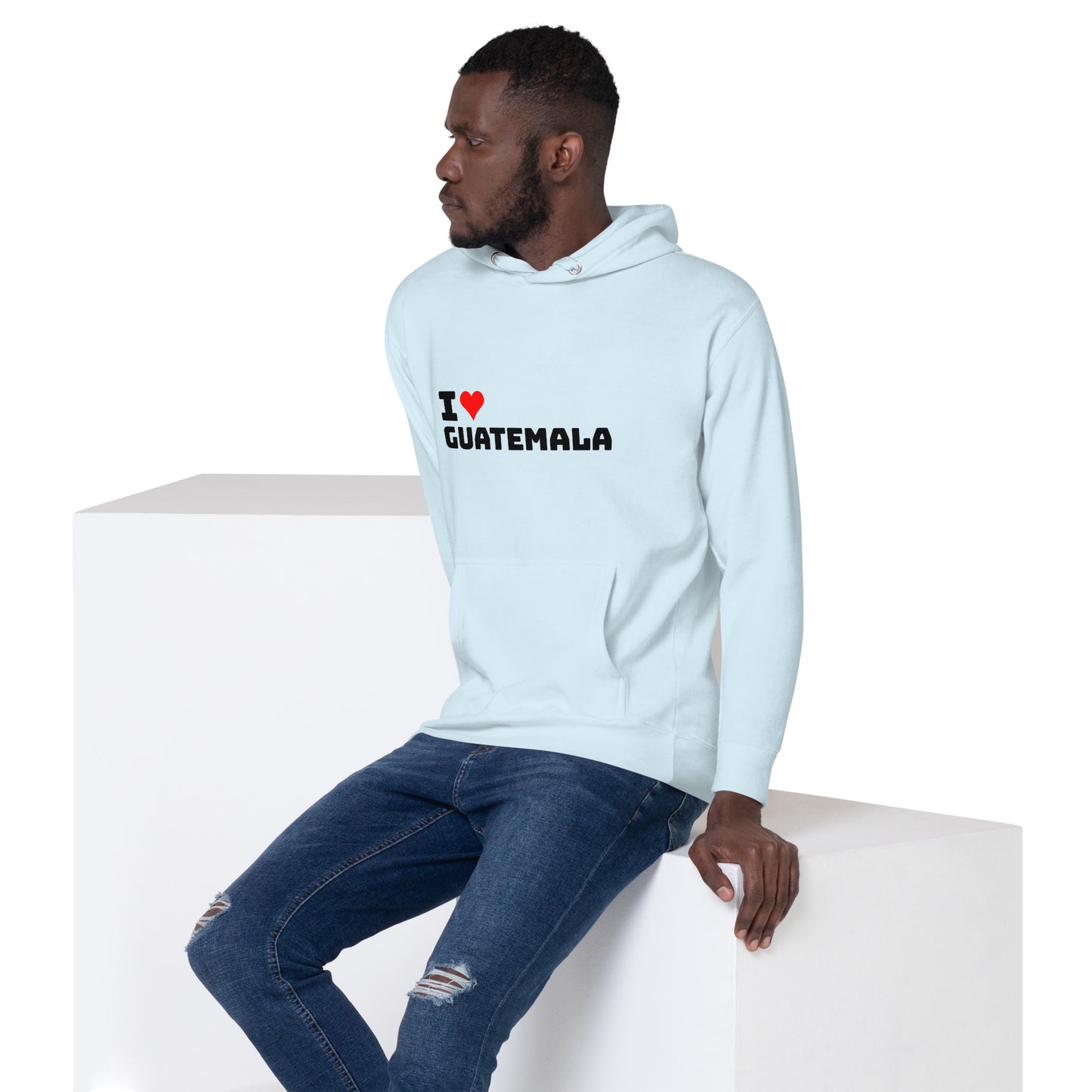 I Love Guatemala Unisex Hoodie