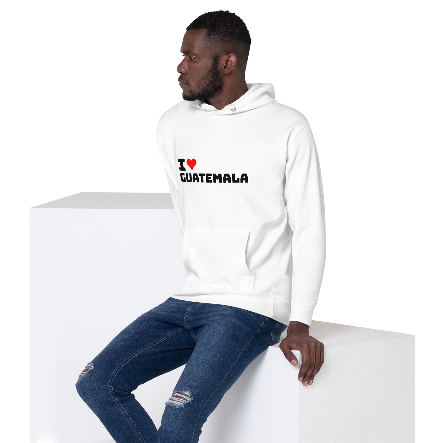 I Love Guatemala Unisex Hoodie