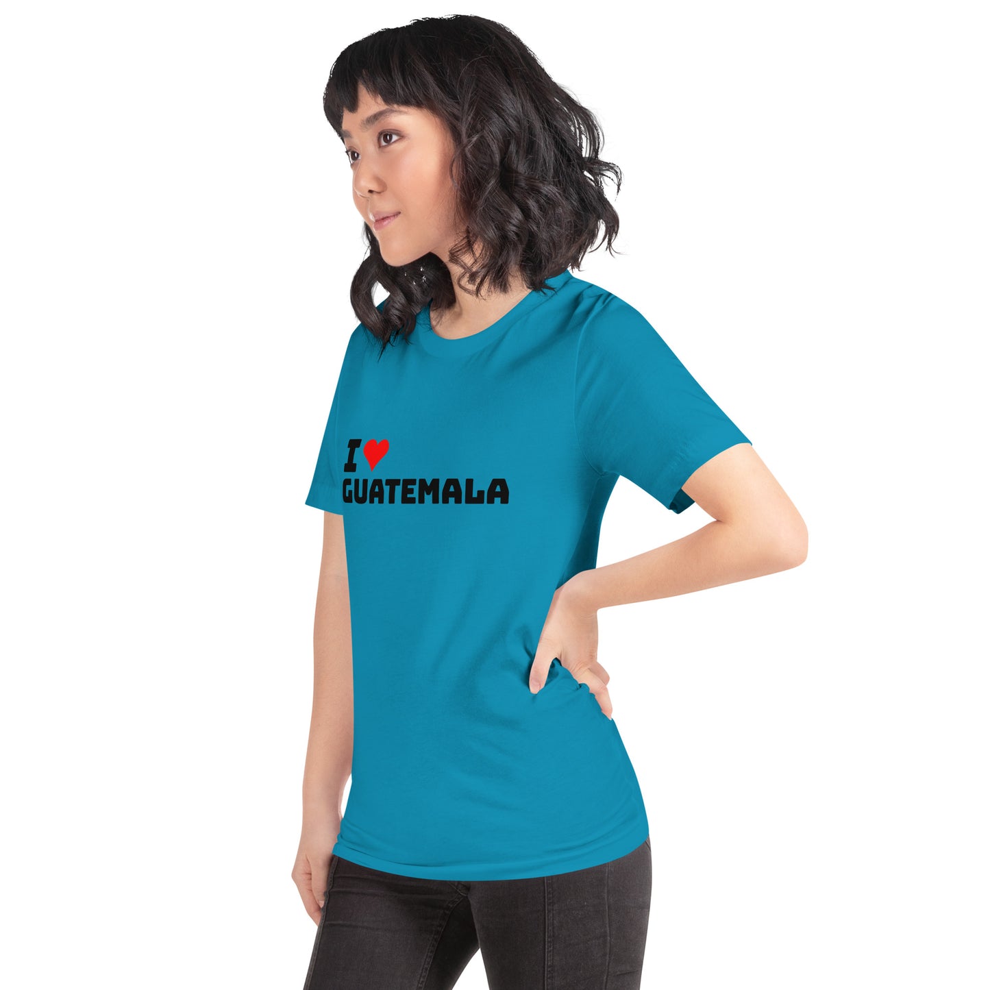 I Love Guatemala Unisex t-shirt