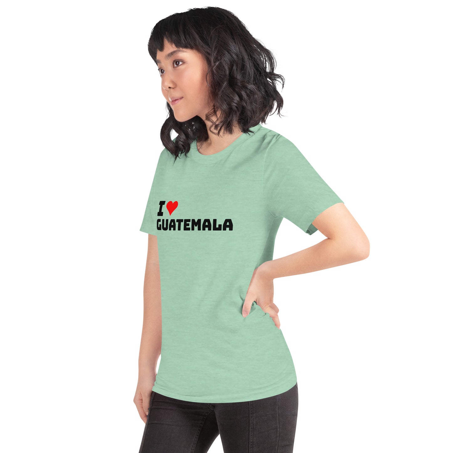 I Love Guatemala Unisex t-shirt