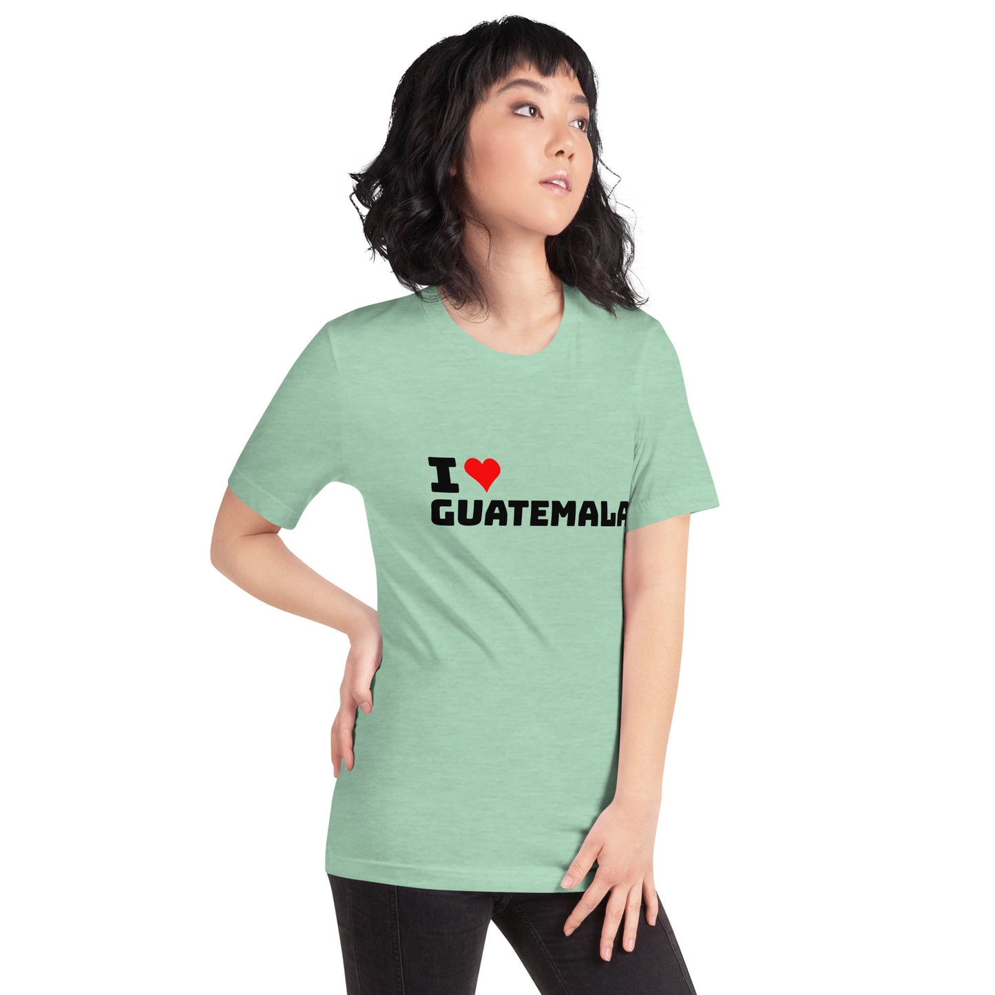 I Love Guatemala Unisex t-shirt