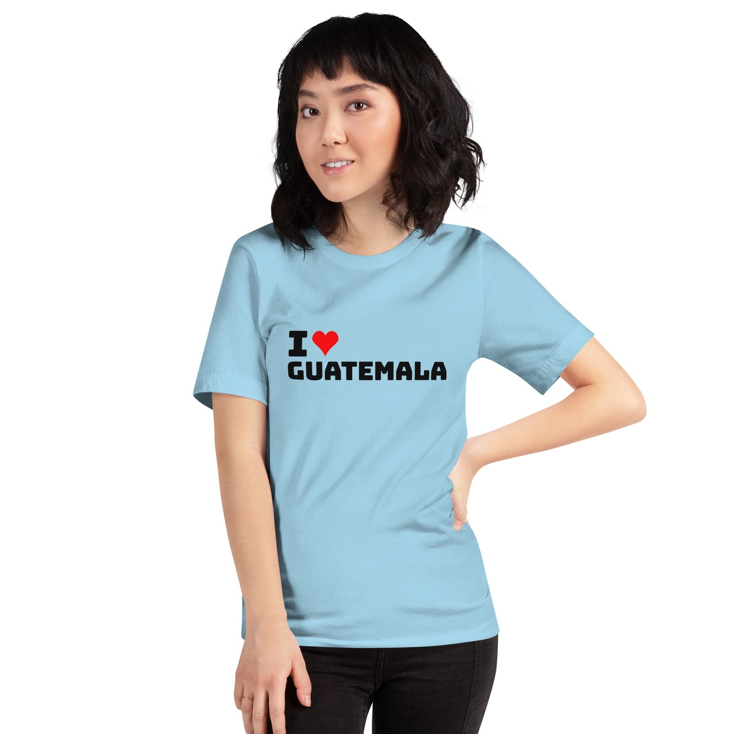 I Love Guatemala Unisex t-shirt