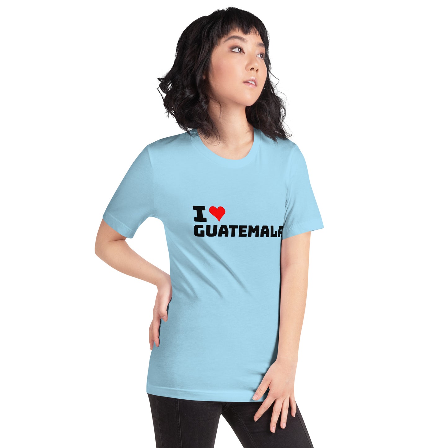 I Love Guatemala Unisex t-shirt