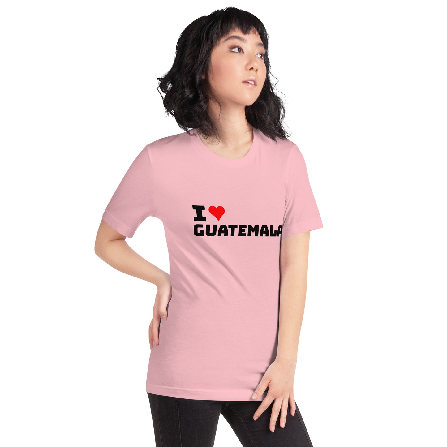 I Love Guatemala Unisex t-shirt