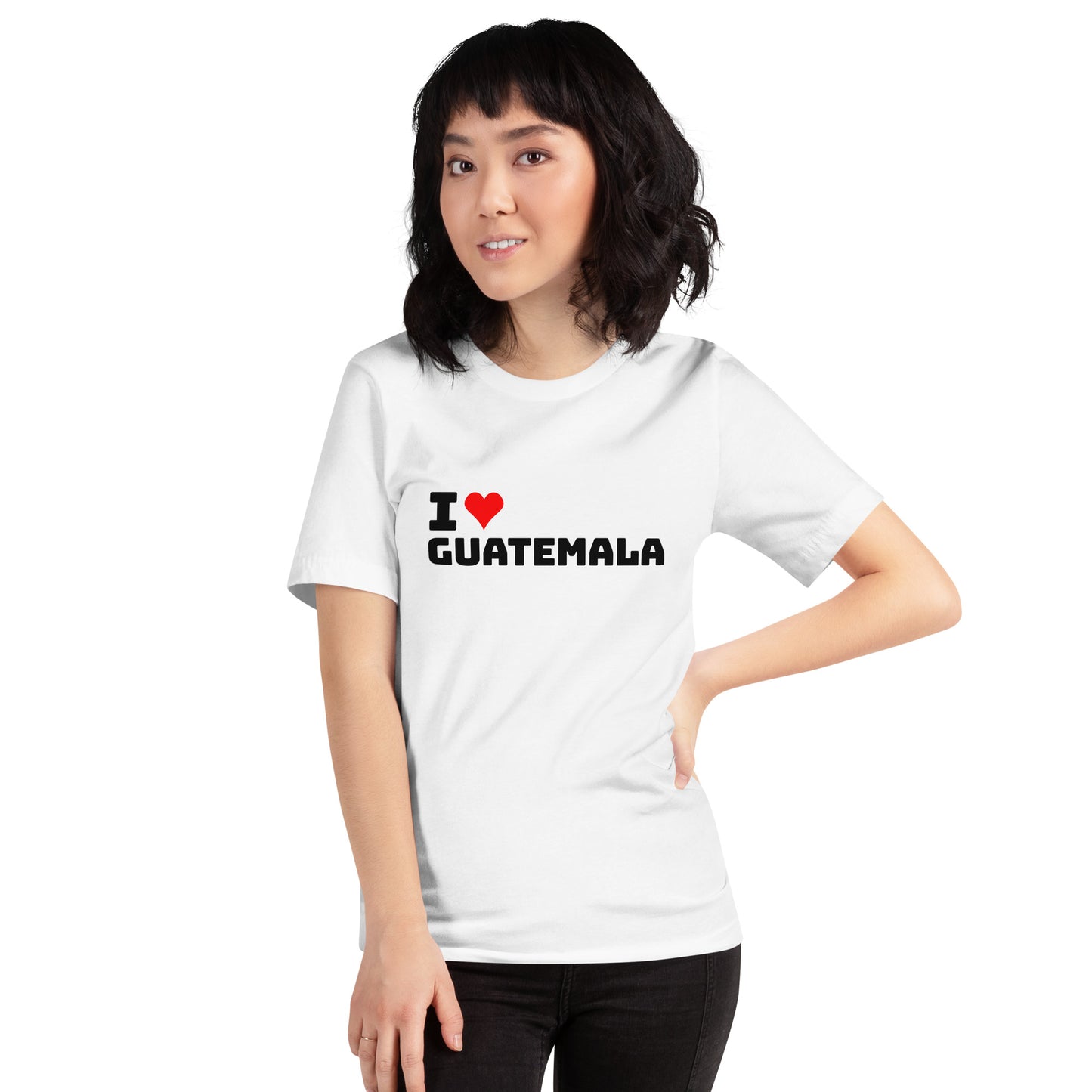 I Love Guatemala Unisex t-shirt