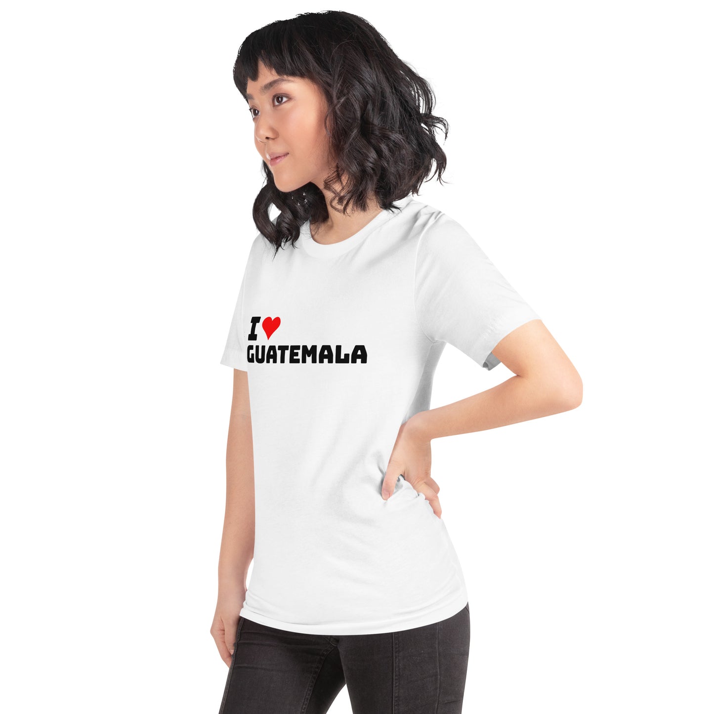 I Love Guatemala Unisex t-shirt