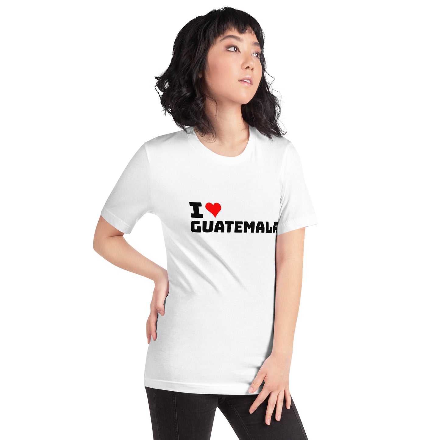 I Love Guatemala Unisex t-shirt