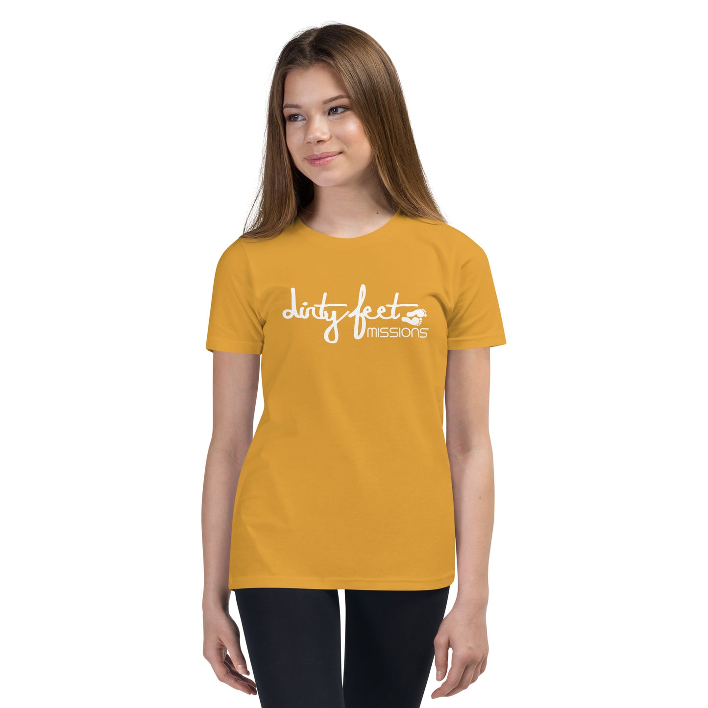 Dirty Feet Classic Youth Short Sleeve T-Shirt