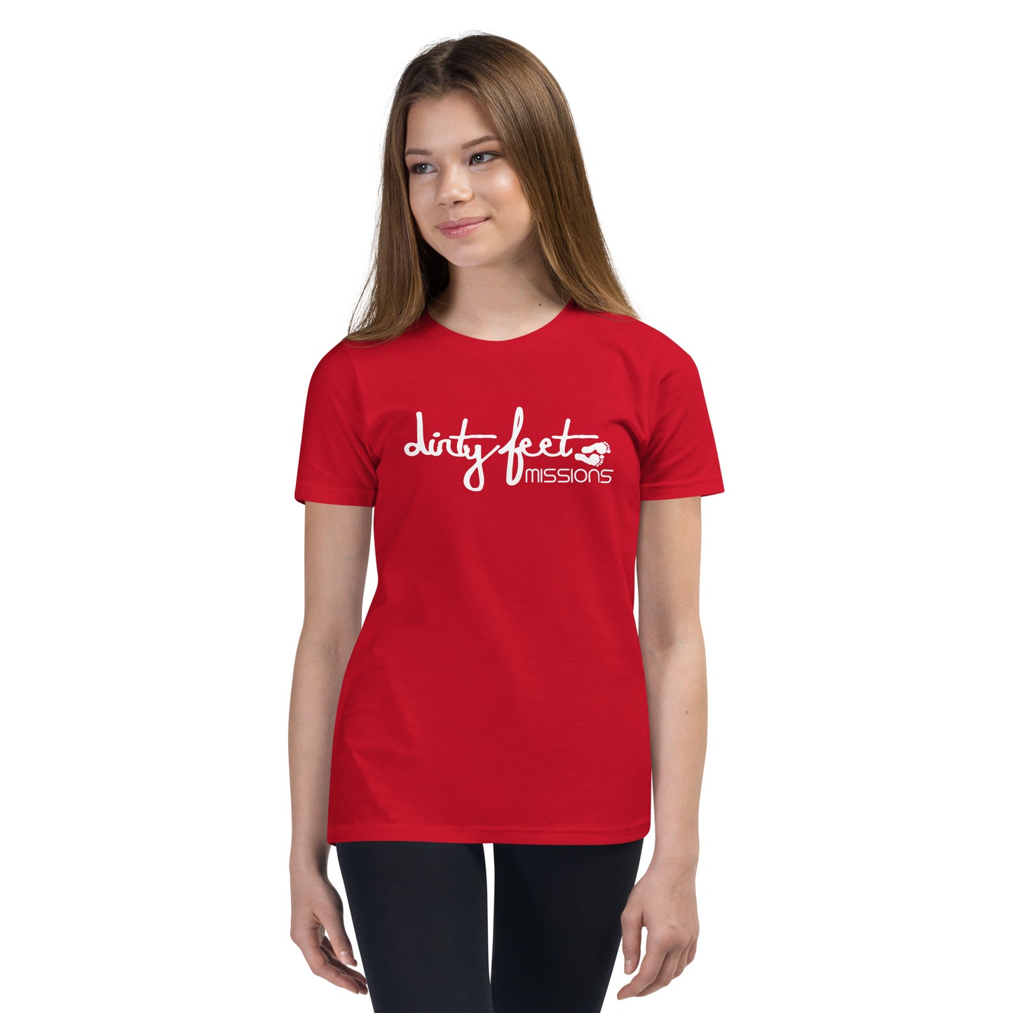 Dirty Feet Classic Youth Short Sleeve T-Shirt